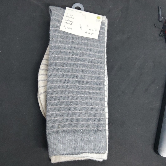 A New Day Cotton blend crew socks